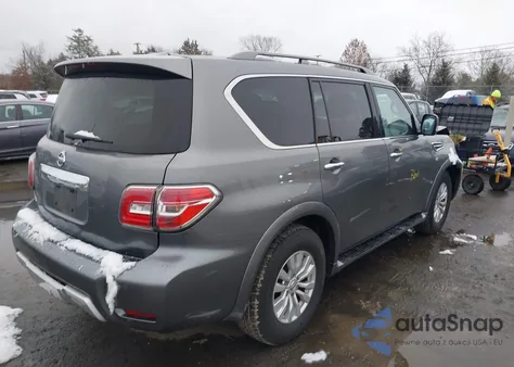 2017 Nissan Armada Sv из США, поврежденный, VIN JN8AY2NC7H9511003